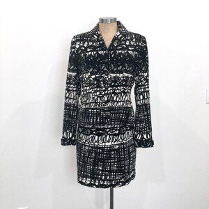 Moschino Cheap and Chic skirt suit blazer velvet